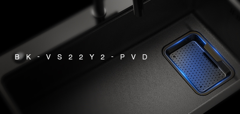 下廚樂(lè)趣飆升丨邦克 BK-VS22Y2-PVD 水槽重磅上新                                                                                                                     邦克市場(chǎng)推廣部                                              